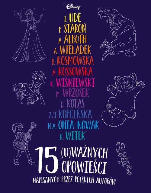 okładka 15 (u)ważnych opowieści Disney książka