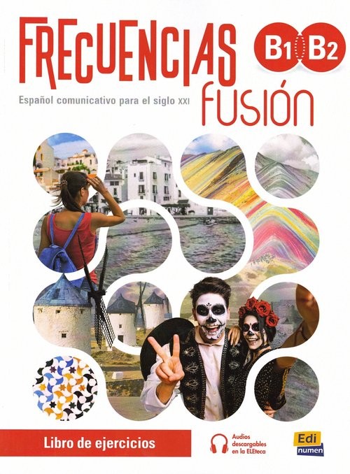 okładka Frecuencias fusion B1+B2 Zeszyt ćwiczeń do nauki języka hiszpańskiego książka