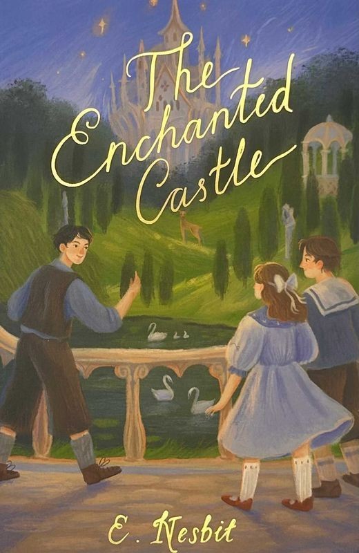 okładka The Enchanted Castle. Wordsworth Children's Classics wer. angielska książka