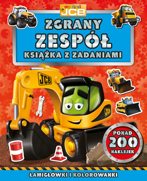 okładka My first JCB Zgrany zespół. Książka z zadaniami książka