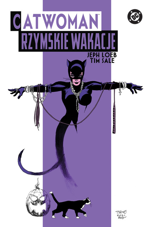 okładka Catwoman. Rzymskie wakacje. DC Deluxe książka
