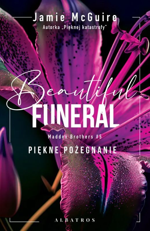 okładka A beautiful funeral / Piękne pożegnanie. Maddox brothers. Tom Tom 5 książka