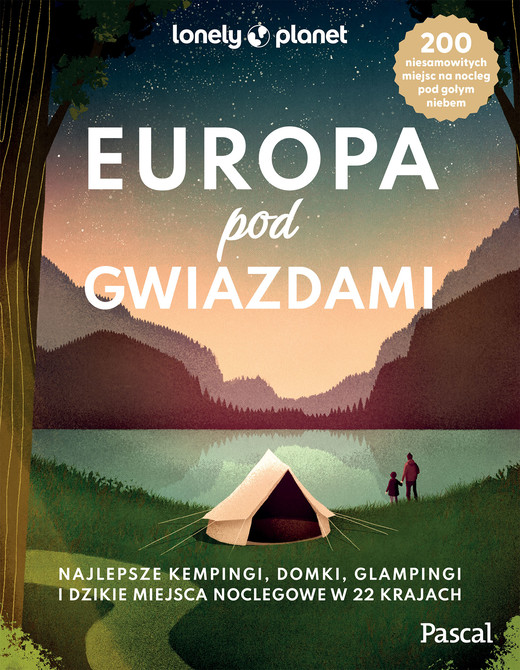 okładka Europa pod gwiazdami. Lonely Planet książka