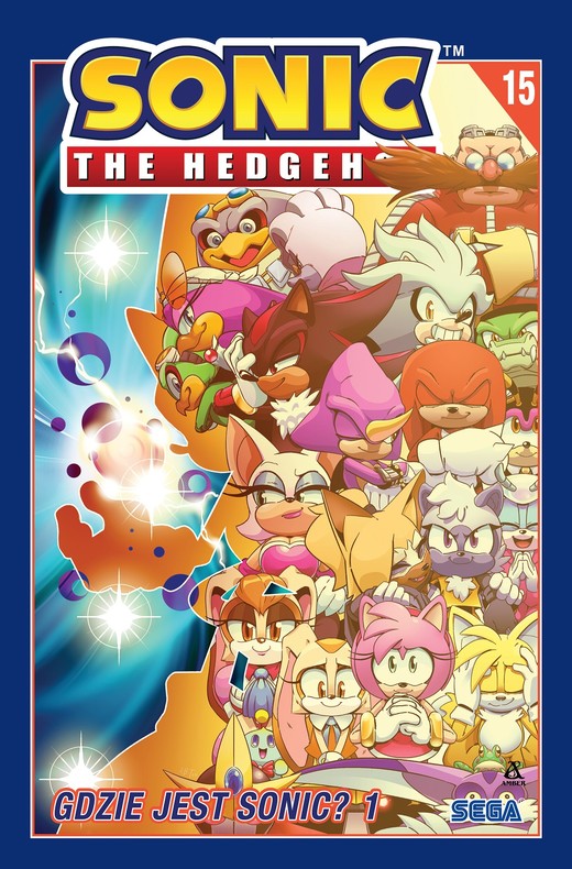 okładka Gdzie jest Sonic? 1. Sonic the Hedgehog. Tom 15 książka