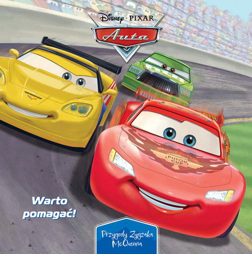 okładka Warto Pomagać! Przygody Zygzaka McQueena. Disney Pixar Auta książka