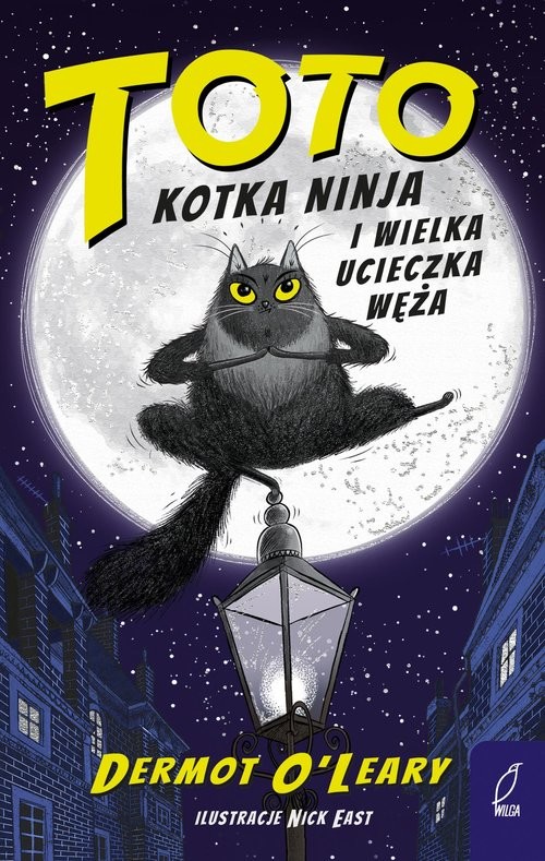 okładka Toto Kotka ninja i wielka ucieczka węża książka
