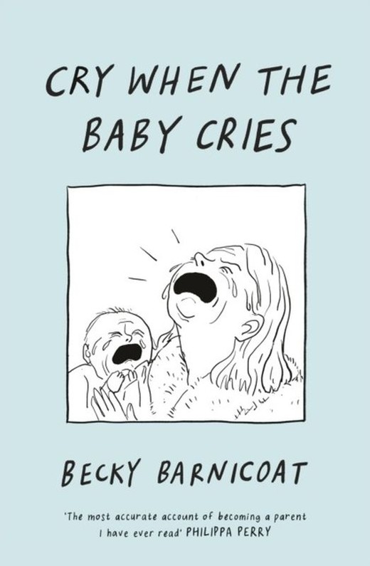 okładka Cry When the Baby Cries wer. angielska książka