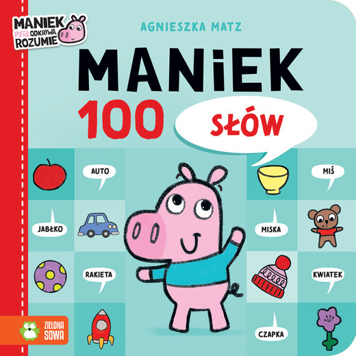 okładka 100 słów. Maniek książka