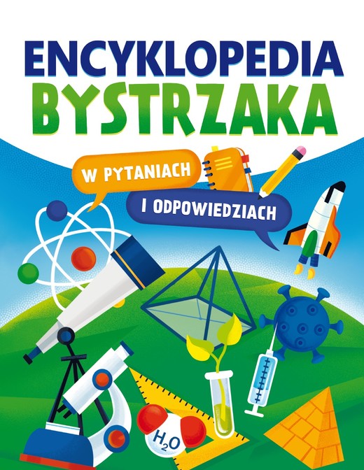 okładka Encyklopedia bystrzaka w pytaniach i odpowiedziach książka