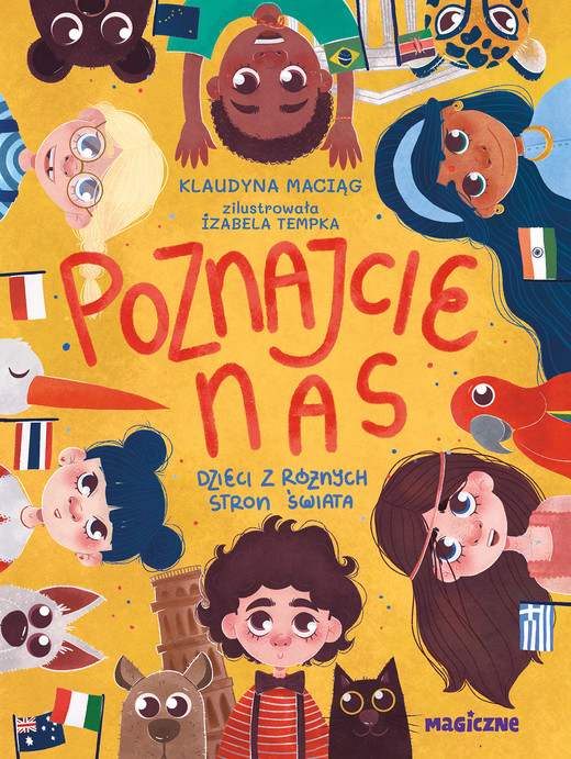 okładka Poznajcie nas. Dzieci z róznych stron świata książka