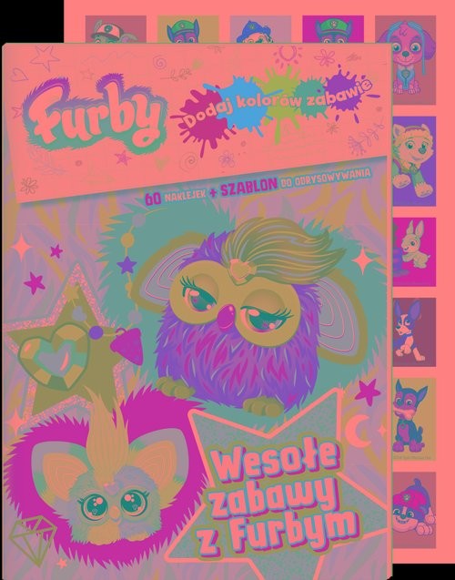 okładka Furby. Dodaj kolorów zabawie. Wesołe zabawy z Furbym Furby. Dodaj kolorów zabawie. Wesołe zabawy z Furbym książka