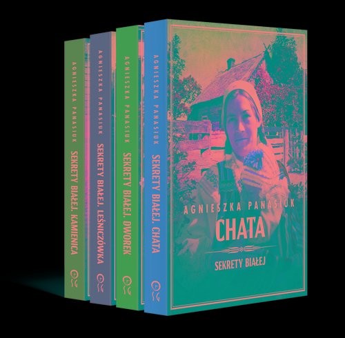 okładka Sekrety Białej Tom 1-4 Pakiet książka