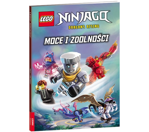 okładka Lego Ninjago Moce i zdolności LNR-6728 książka | Madden Philip
