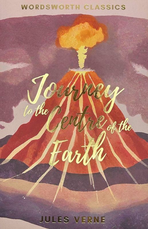 okładka Journey to the Centre of the Earth. Wordsworth Classics wer. angielska książka