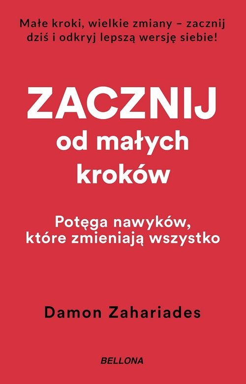 okładka Zacznij od małych kroków książka