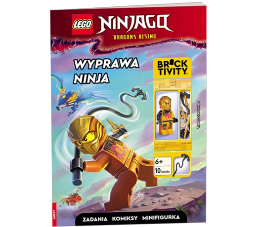 okładka Lego Ninjago Wyprawa Ninja LNC-6738 książka | Opracowanie zbiorowe