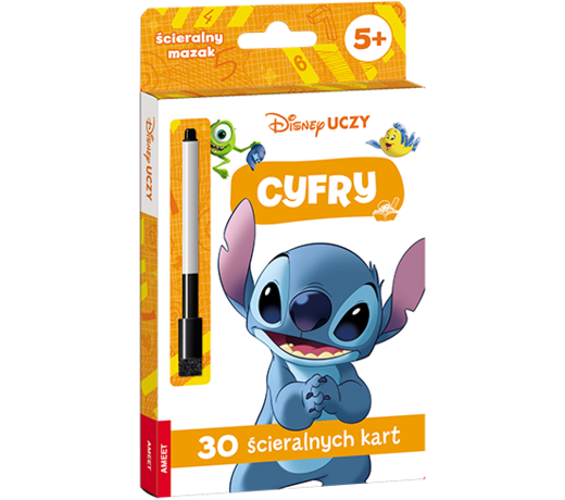 okładka Disney Uczy Cyfry UMK-9301 książka | Opracowanie zbiorowe