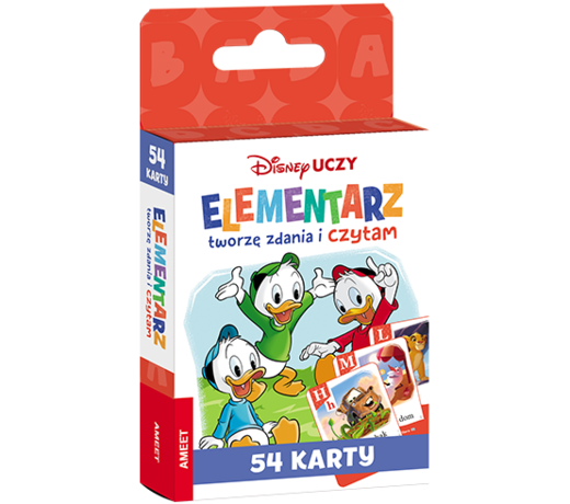 okładka Disney Uczy Karty do elementarza Tworzę zdania i czytam UEK-9301 książka | Opracowanie zbiorowe