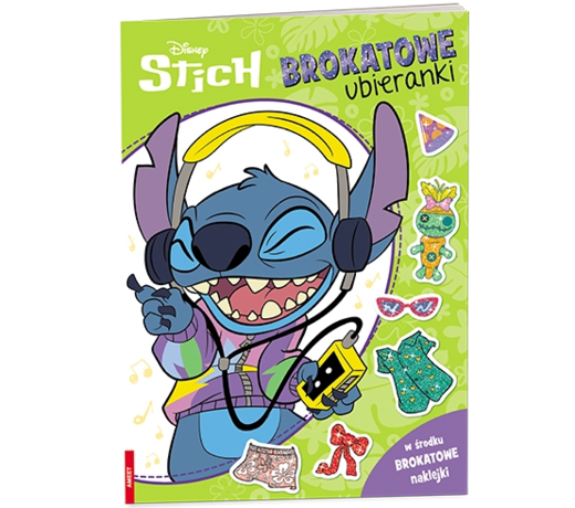 okładka Stich Brokatowe ubieranki SDLB-9109 książka | Opracowanie zbiorowe