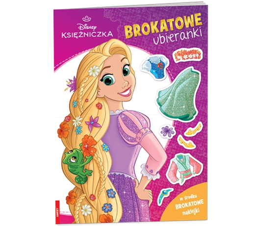 okładka Księżniczka Brokatowe ubieranki SDLB-9107 książka | Opracowanie zbiorowe