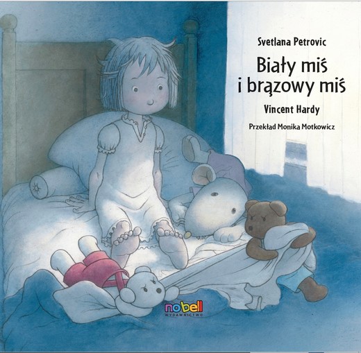 okładka Biały miś i brązowy miś książka