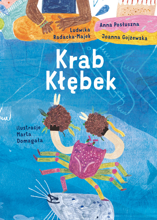 okładka Krab Kłębek książka