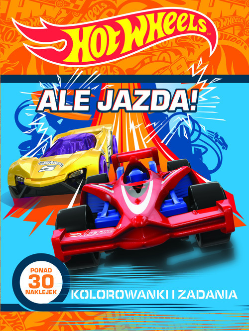okładka Hot Wheels Ale jazda! Kolorowanki i zadania książka
