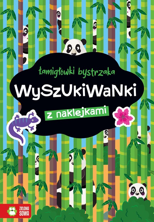 okładka Wyszukiwanki. Łamigłówki bystrzaka książka | Opracowanie zbiorowe