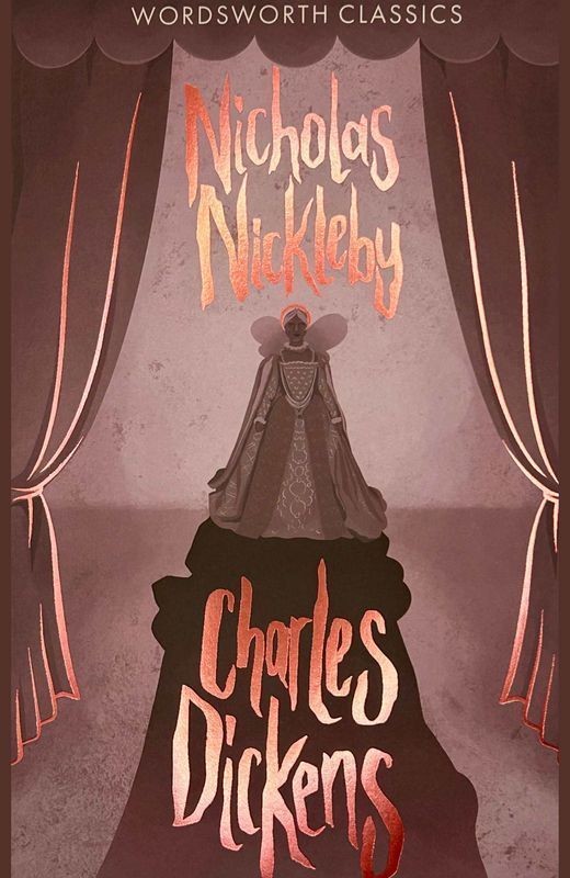 okładka Nicholas Nickleby. Wordsworth Classics wer. angielska książka | Charles Dickens