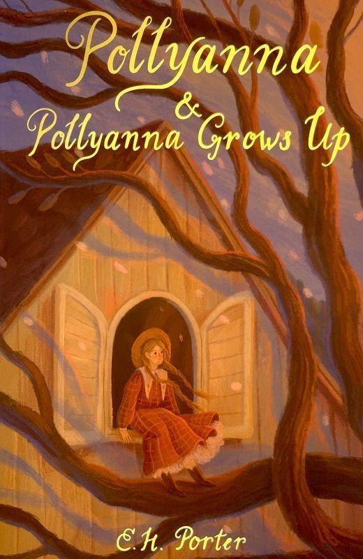 okładka Pollyanna & Pollyanna Grows Up. Wordsworth Children's Classics wer. angielska książka
