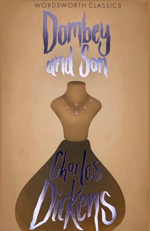 okładka Dombey and Son. Wordsworth Classics wer. angielska książka | Charles Dickens