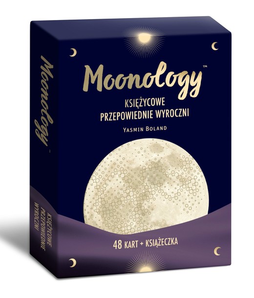 okładka Moonology. Księżycowe przepowiednie wyroczni książka | Yasmin Boland