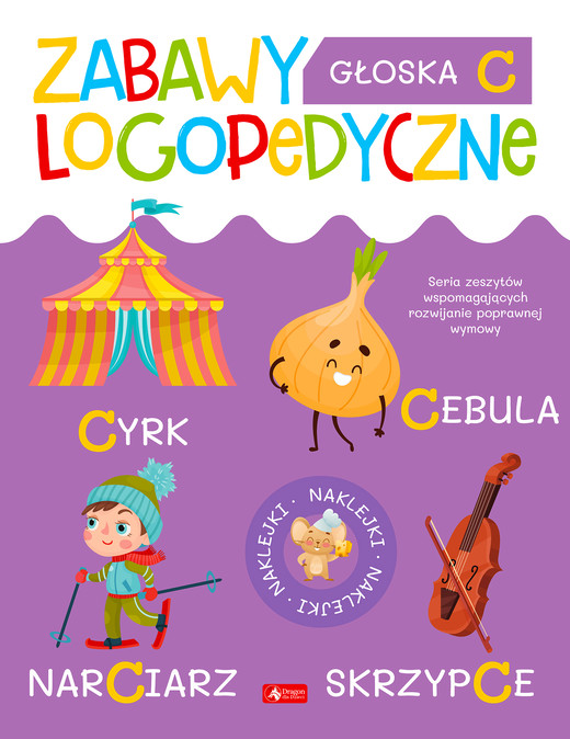 okładka Głoska C. Zabawy logopedyczne książka | Opracowanie zbiorowe