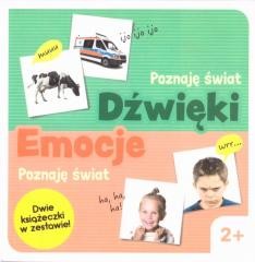 okładka Poznaję świat: Dzwięki, Emocje książka | Praca Zbiorowa