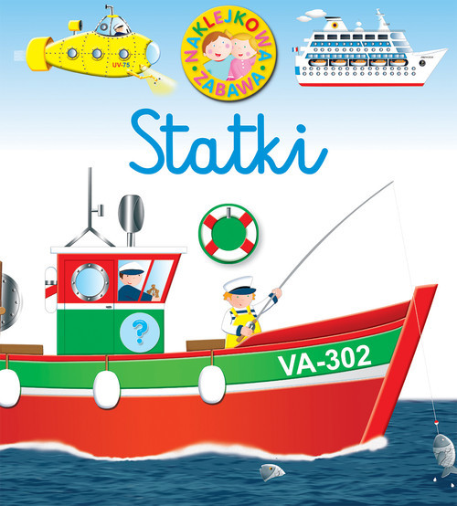 okładka Naklejkowa zabawa Statki książka