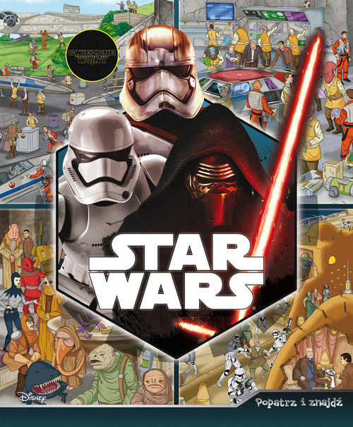 okładka Star Wars Przebudzenie Mocy Popatrz i znajdź książka