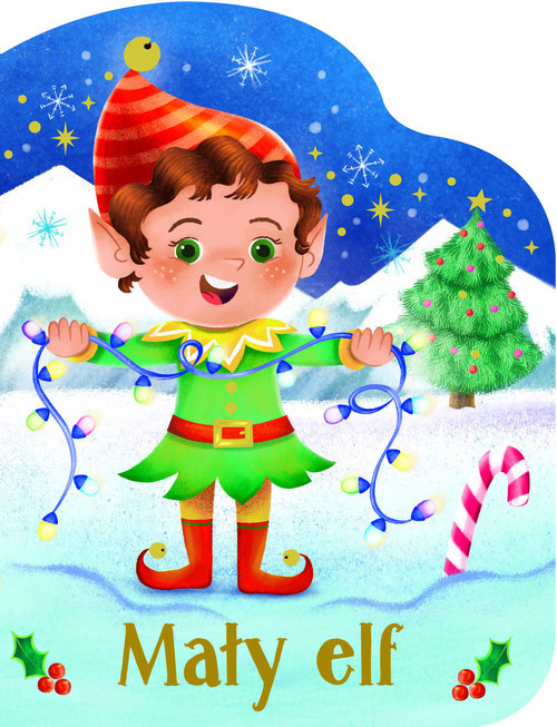 okładka Mały elf książka | Berry-Byrd Holly