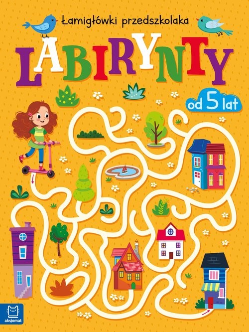 okładka Labirynty. Łamigłówki przedszkolaka od 5 lat książka | Beata Karlik