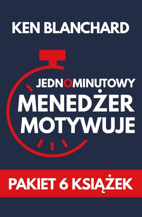 okładka Jednominutowy Menedżer motywuje Pakiet 6 książek książka