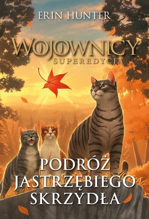 okładka Podróż Jastrzębiego Skrzydła książka | Erin Hunter