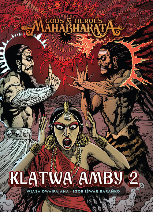 okładka Mahabharata 2 Klątwa Amby 2 książka