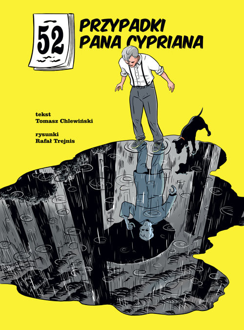 okładka 52 przypadki Pana Cypriana książka | Rafał Trejnis