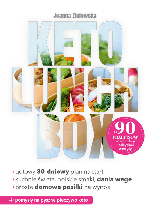 okładka Keto Lunch Box książka | Joanna Zielewska