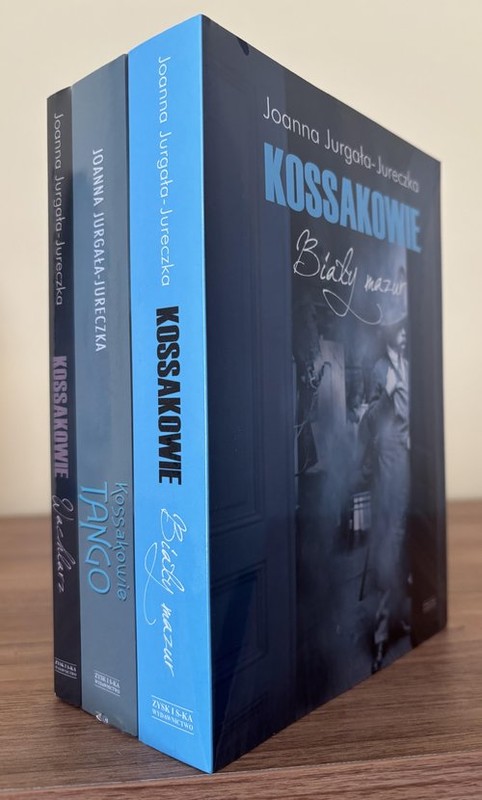 okładka PAKIET KOSSAKOWIE Biały mazur, Tango, Wachlarz książka | Joanna Jurgała-Jureczka