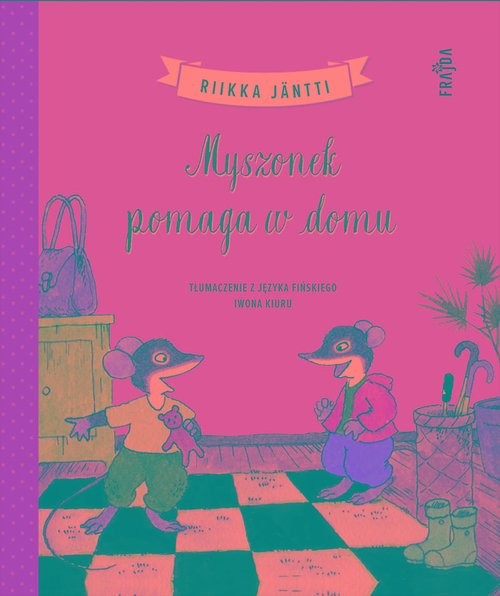 okładka Myszonek pomaga w domu książka | Riikka Jäntti