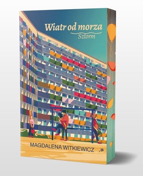 okładka Sztorm Wiatr od morza książka | Magdalena Witkiewicz