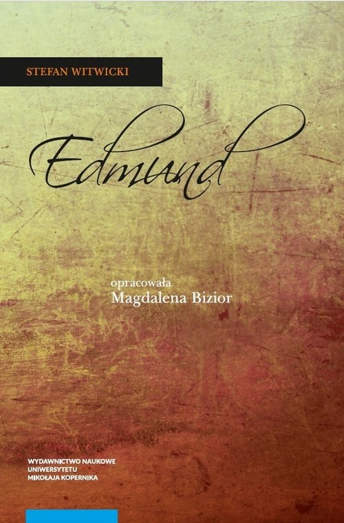okładka Stefan Witwicki Edmund książka