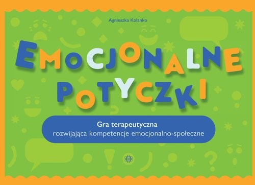 okładka Emocjonalne potyczki Gra terapeutyczna rozwijająca kompetencje emocjonalno-społeczne książka | Agnieszka Kolanko