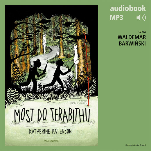 okładka Most do Terabithii audiobook | MP3 | Katherine Paterson