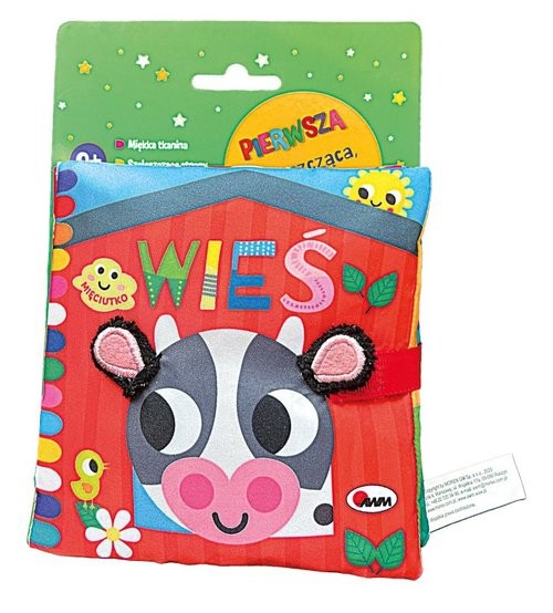 okładka Mięciutko Wieś z szeleszczącą okładką książka